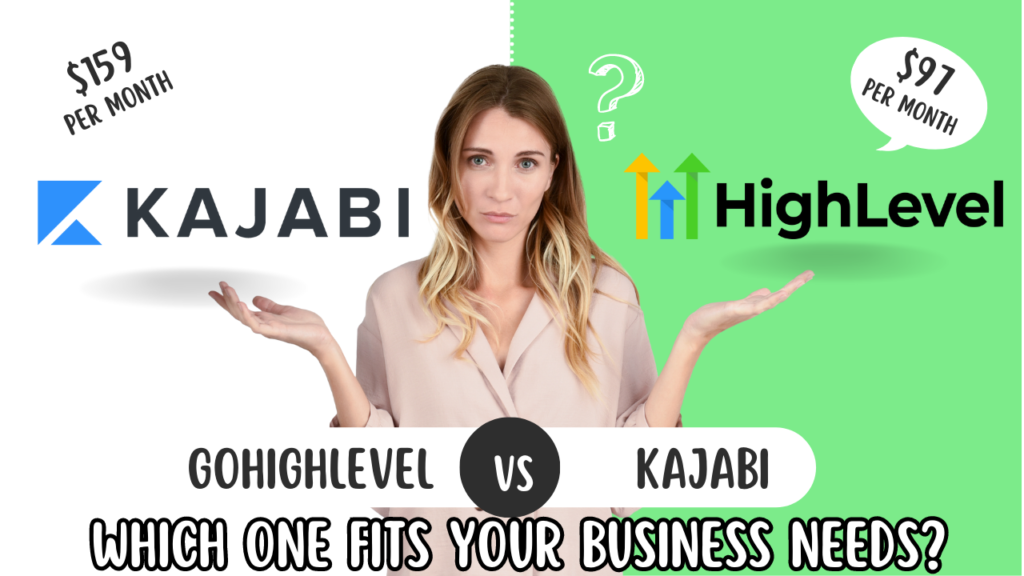 Gohighlevel vs kajabi