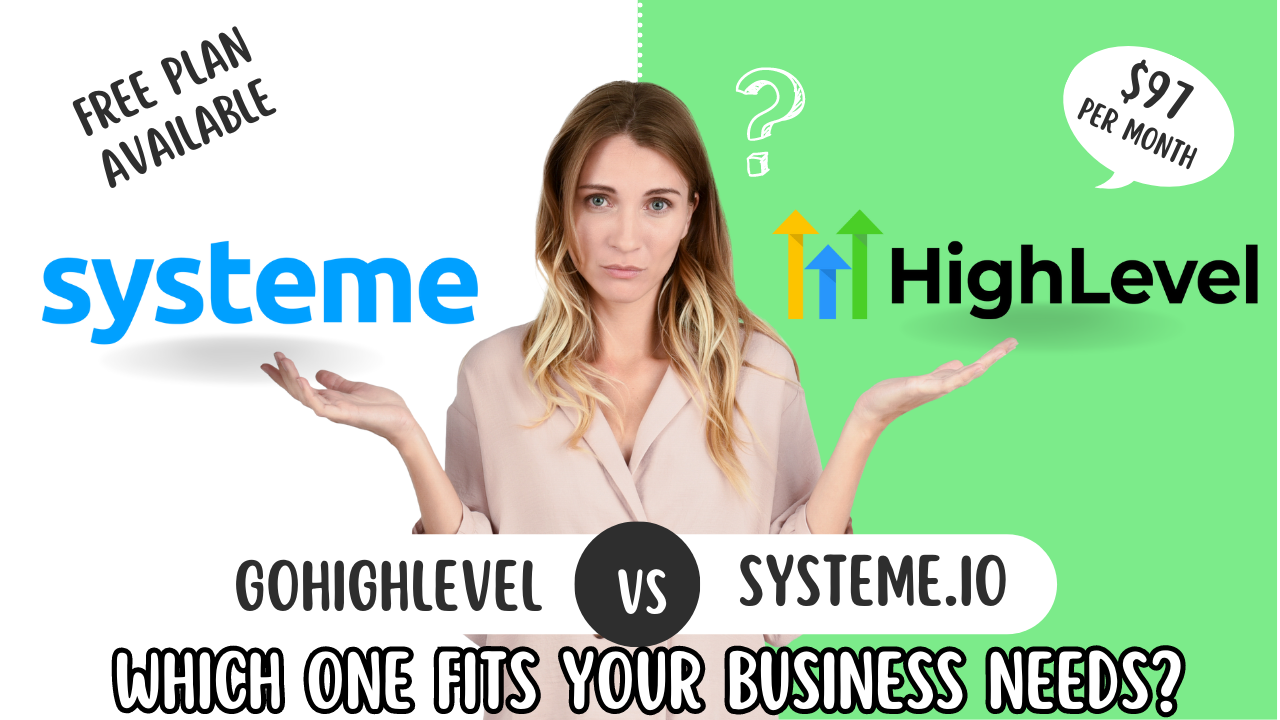Gohighlevel vs Systeme.io