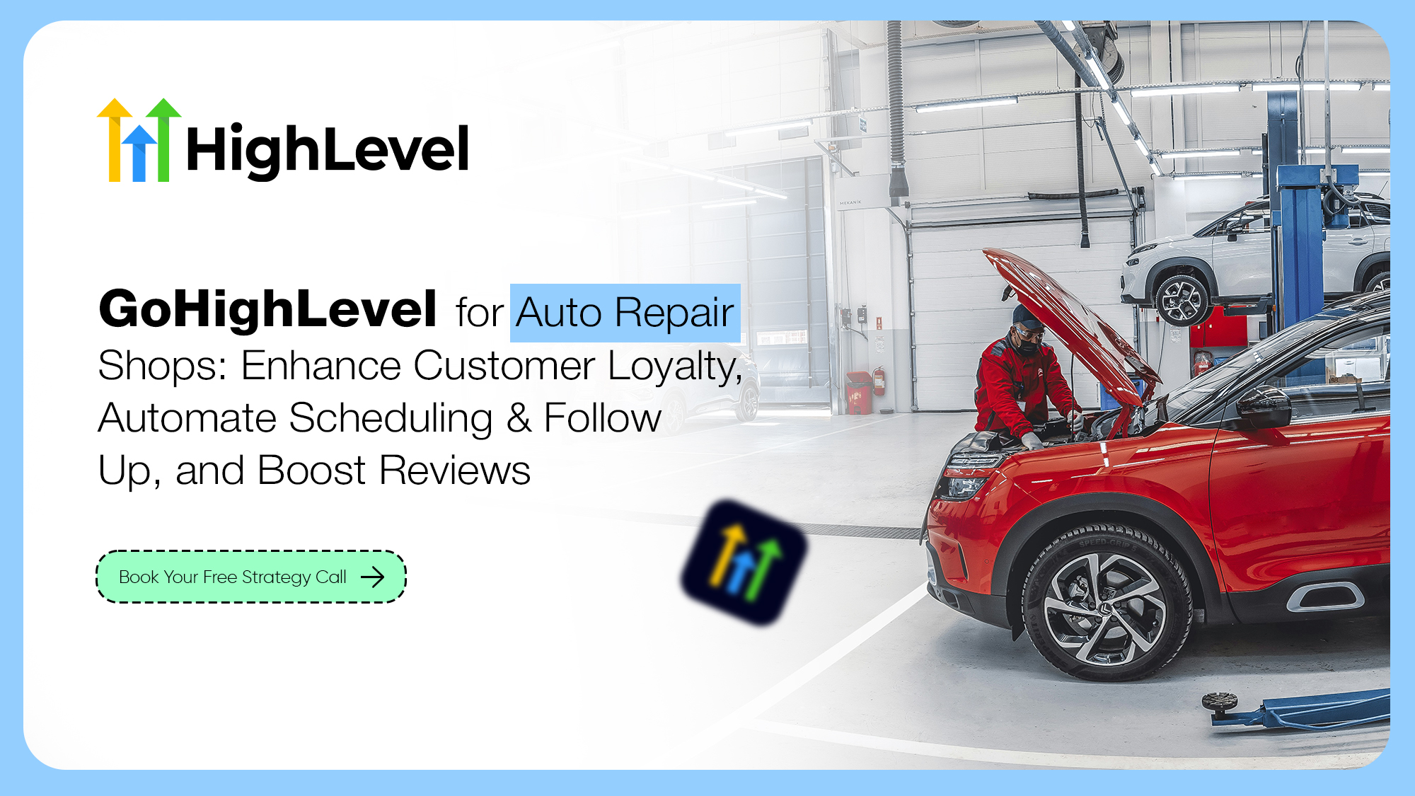GoHighLevel for Auto Repair Shops